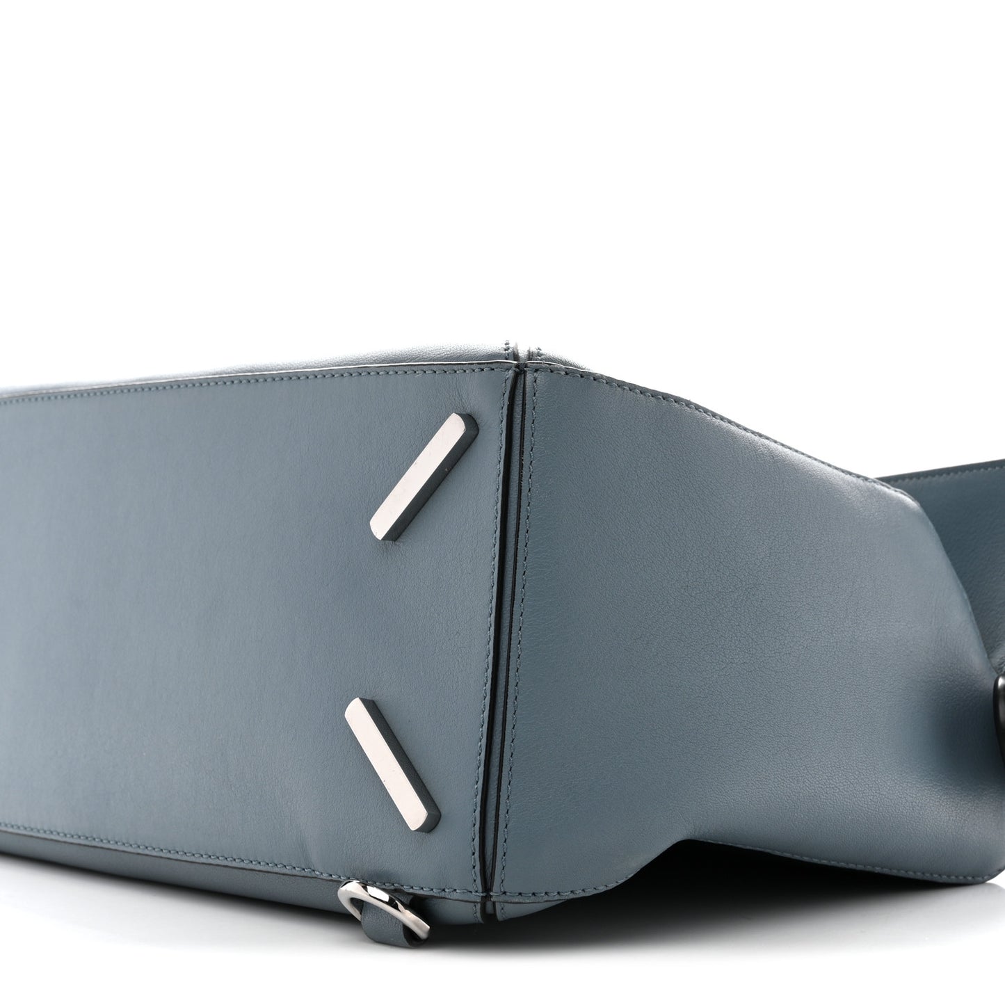 Calfskin Medium Puzzle Bag Stone Blue