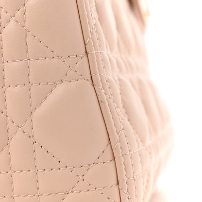 Christian Dior Lambskin Cannage Medium Lady Dior Light Pink 15 of 15