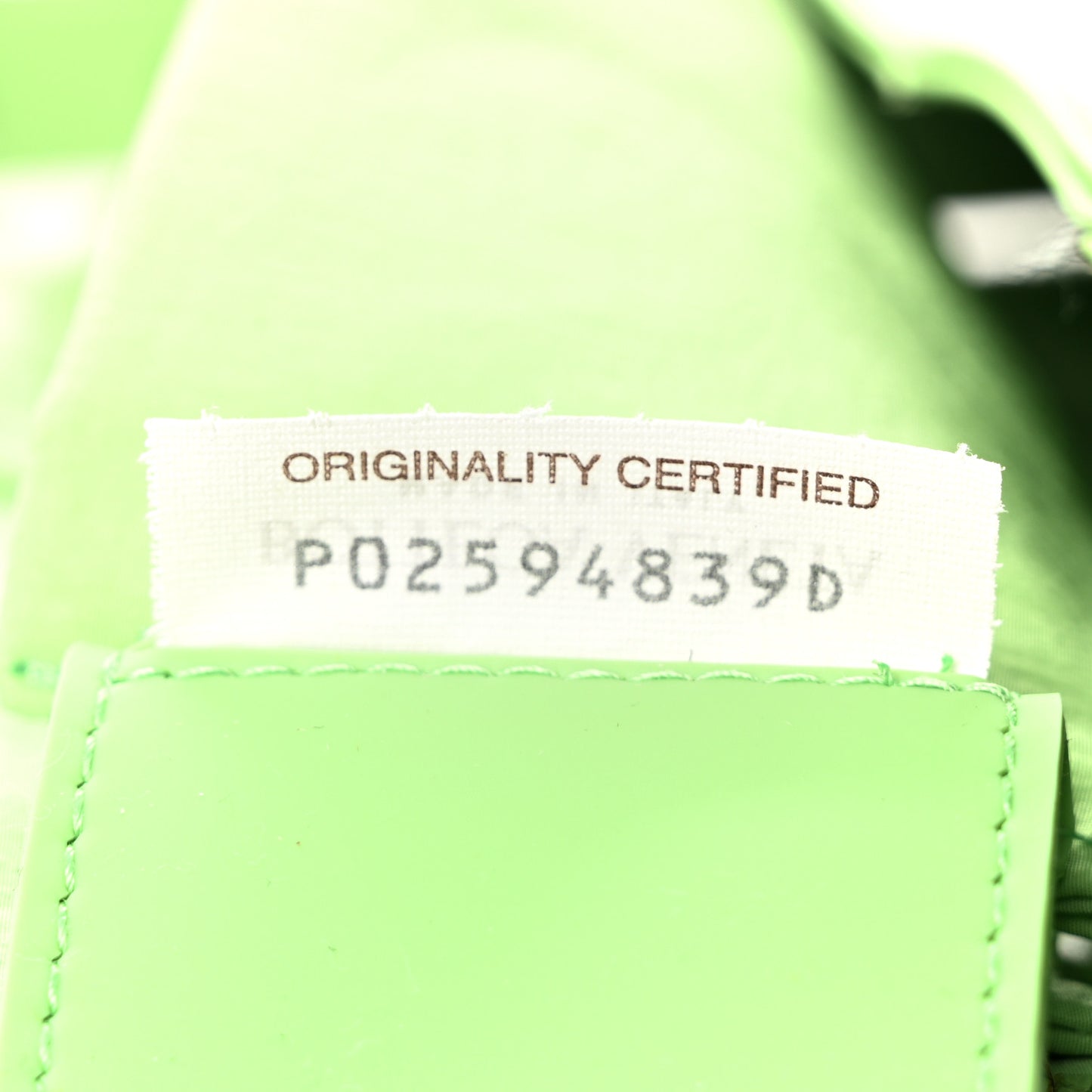 Paper Calfskin Intrecciato Cassette Belt Bag Pistachio