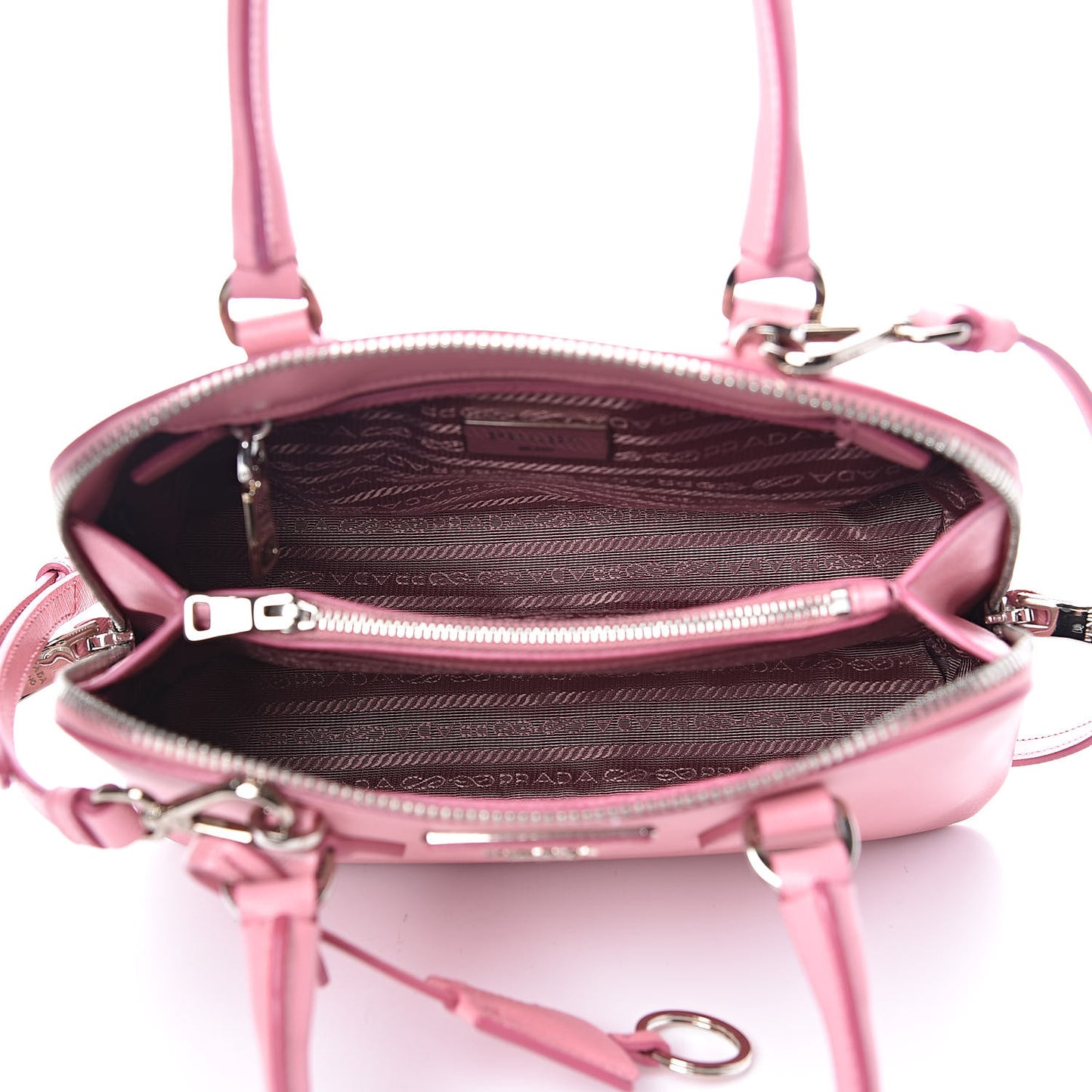Saffiano Lux Mini Promenade Tote Petalo