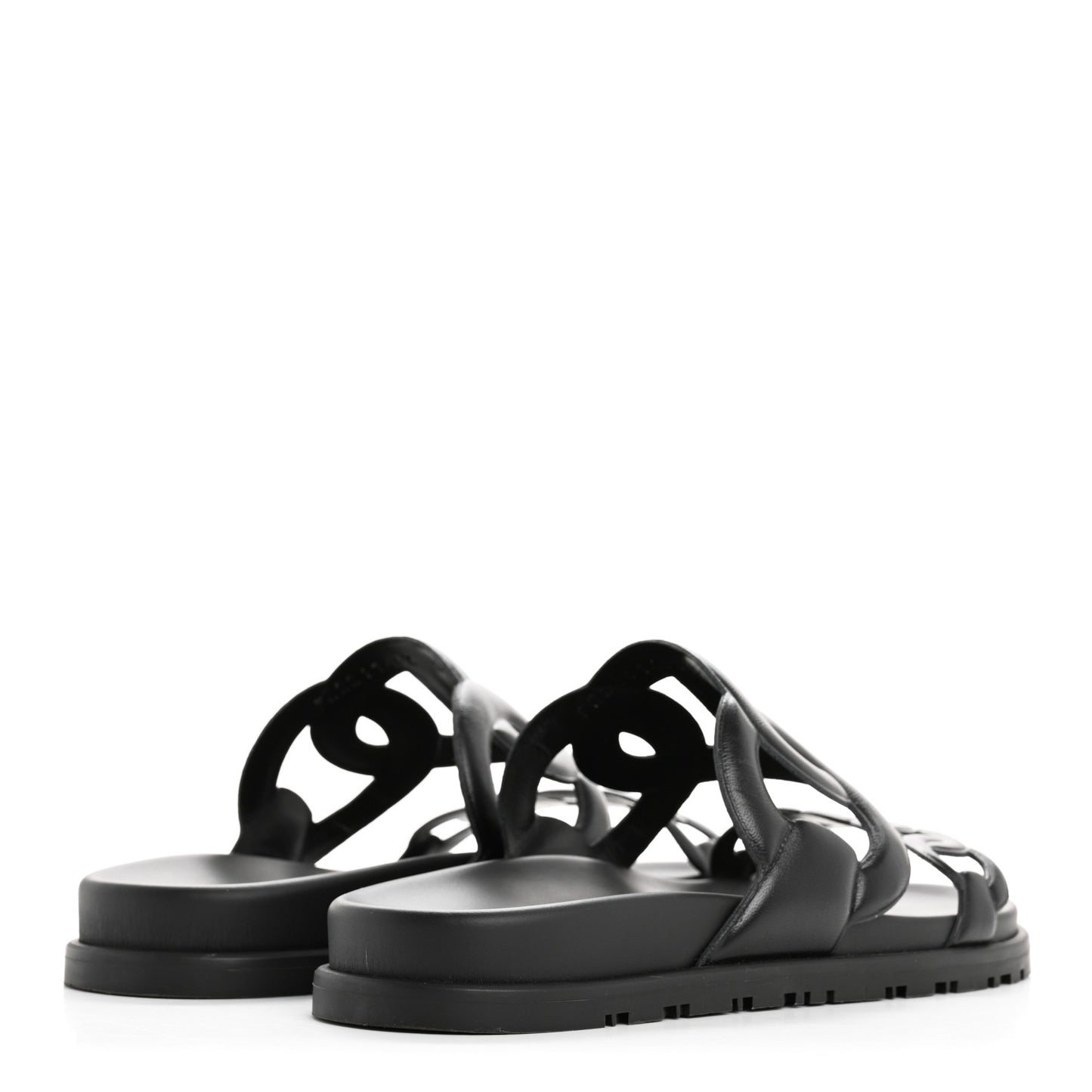 Nappa Extra Sandals 38 Black