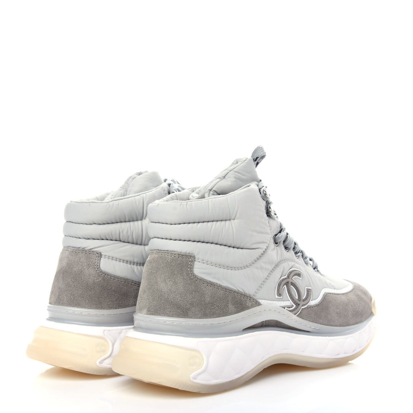 Fabric Suede Womens CC Sneakers 39 Grey