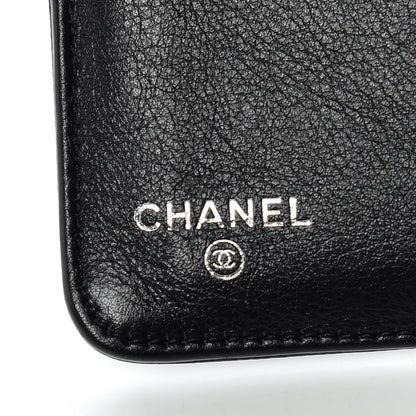 Chanel Caviar Sevruga Large Zip Pocket Wallet Black 8 of 11