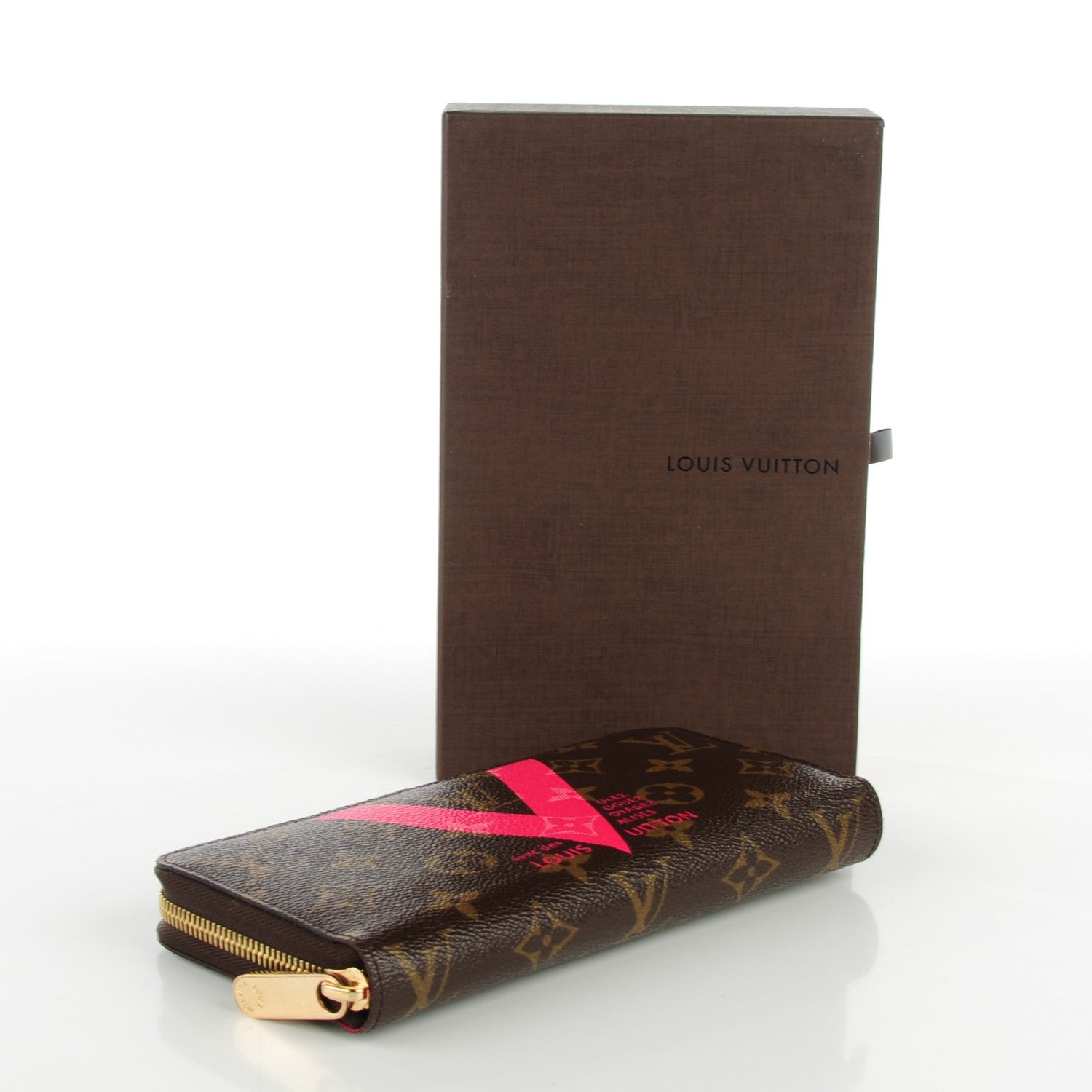 Louis Vuitton Monogram V Zippy Wallet Grenade 4 of 7