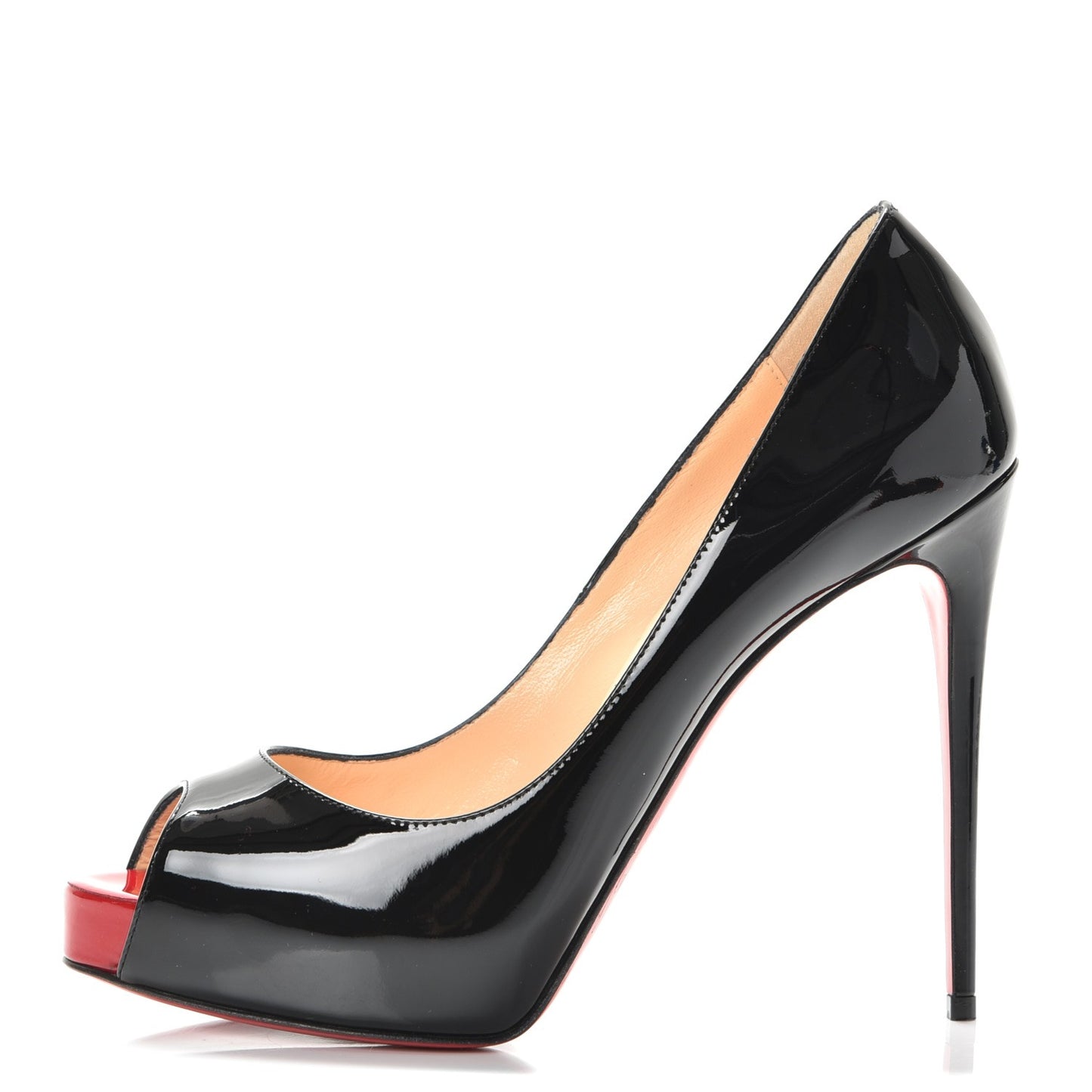 Patent New Very Prive 120 Pumps 37 Black Red