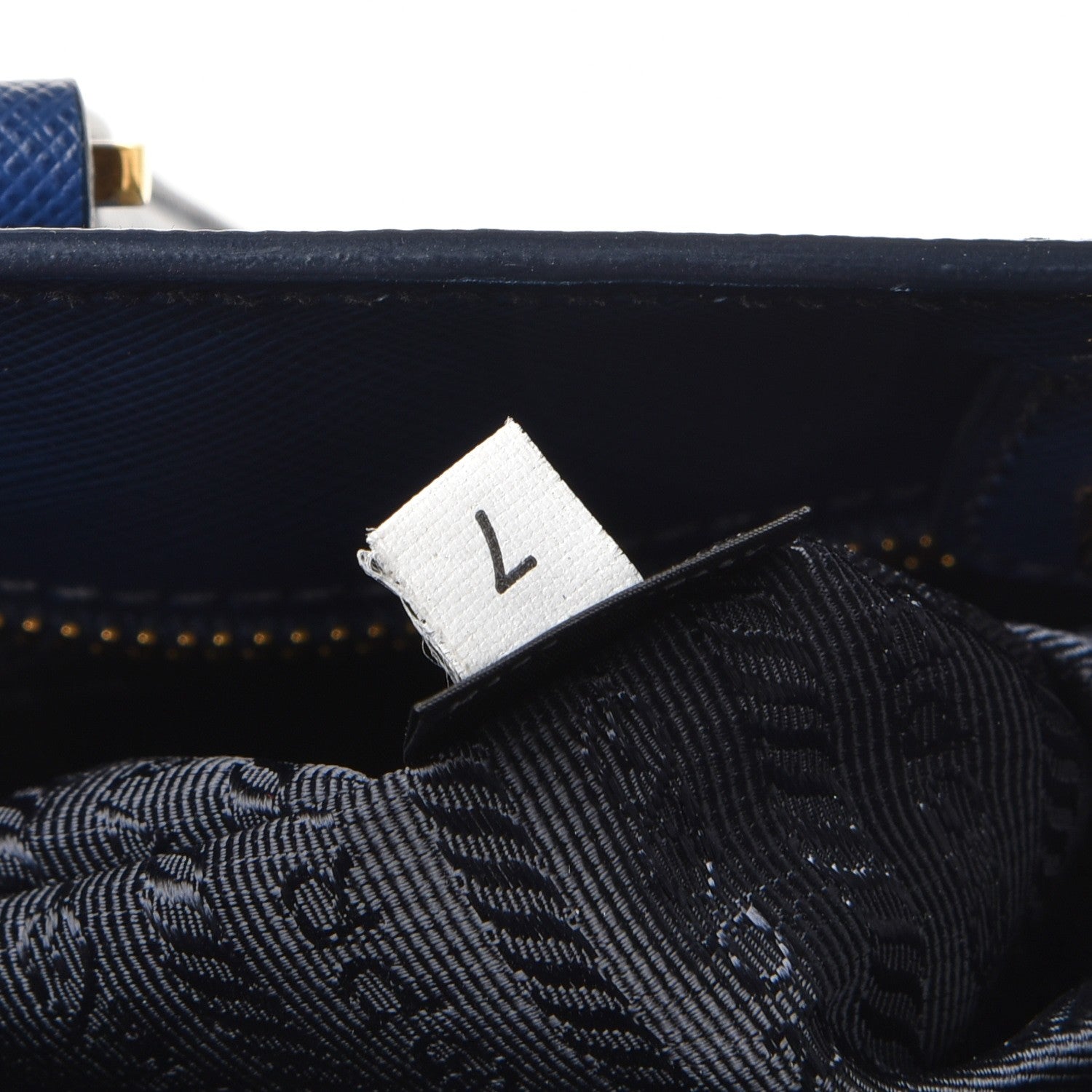Prada Saffiano Lux Large Tote Bluette 8 of 8