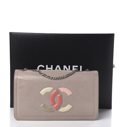 Chanel Vinyl Lipstick Flap Dark Beige 9 of 9