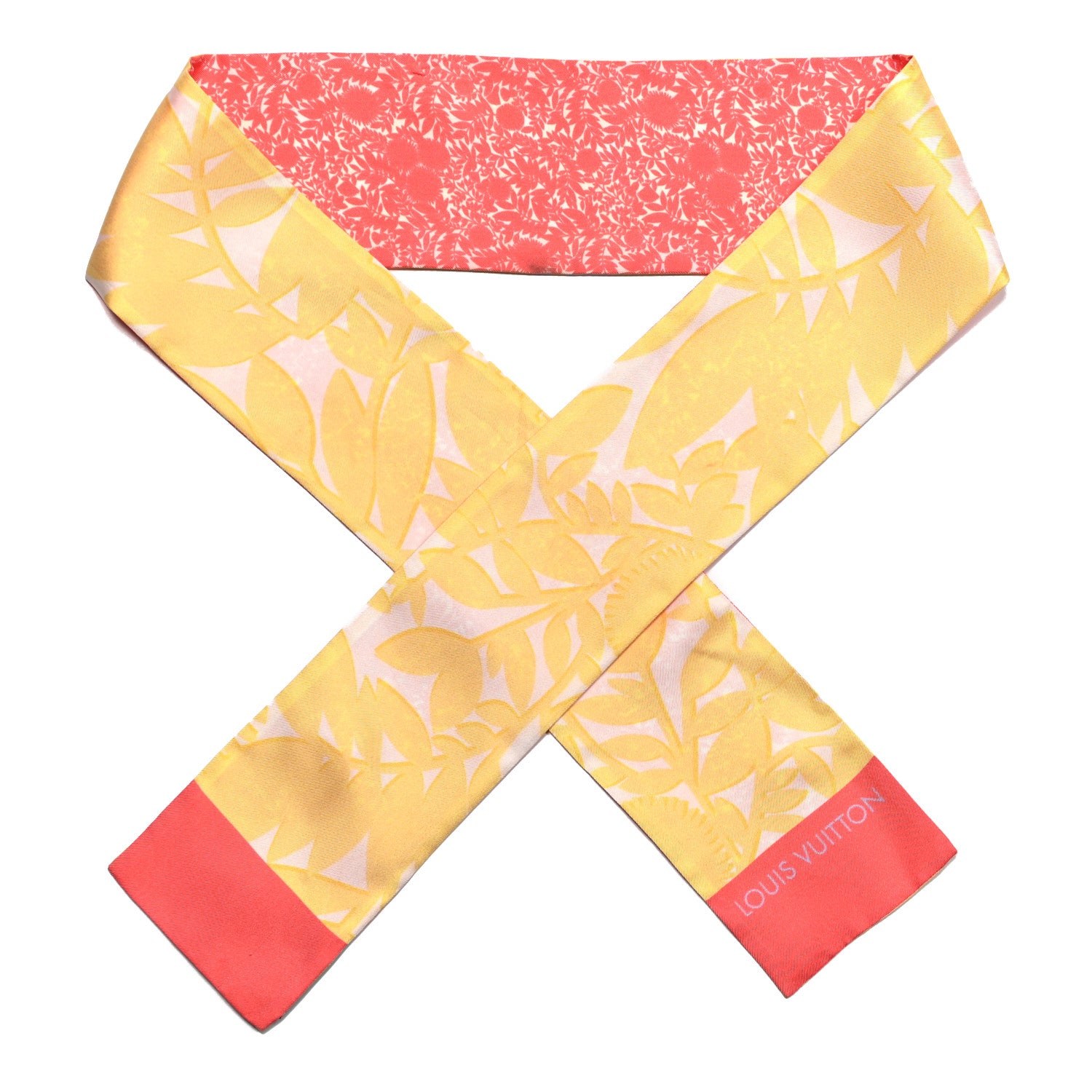 Louis Vuitton Silk Bandeau Yellow 1 of 6