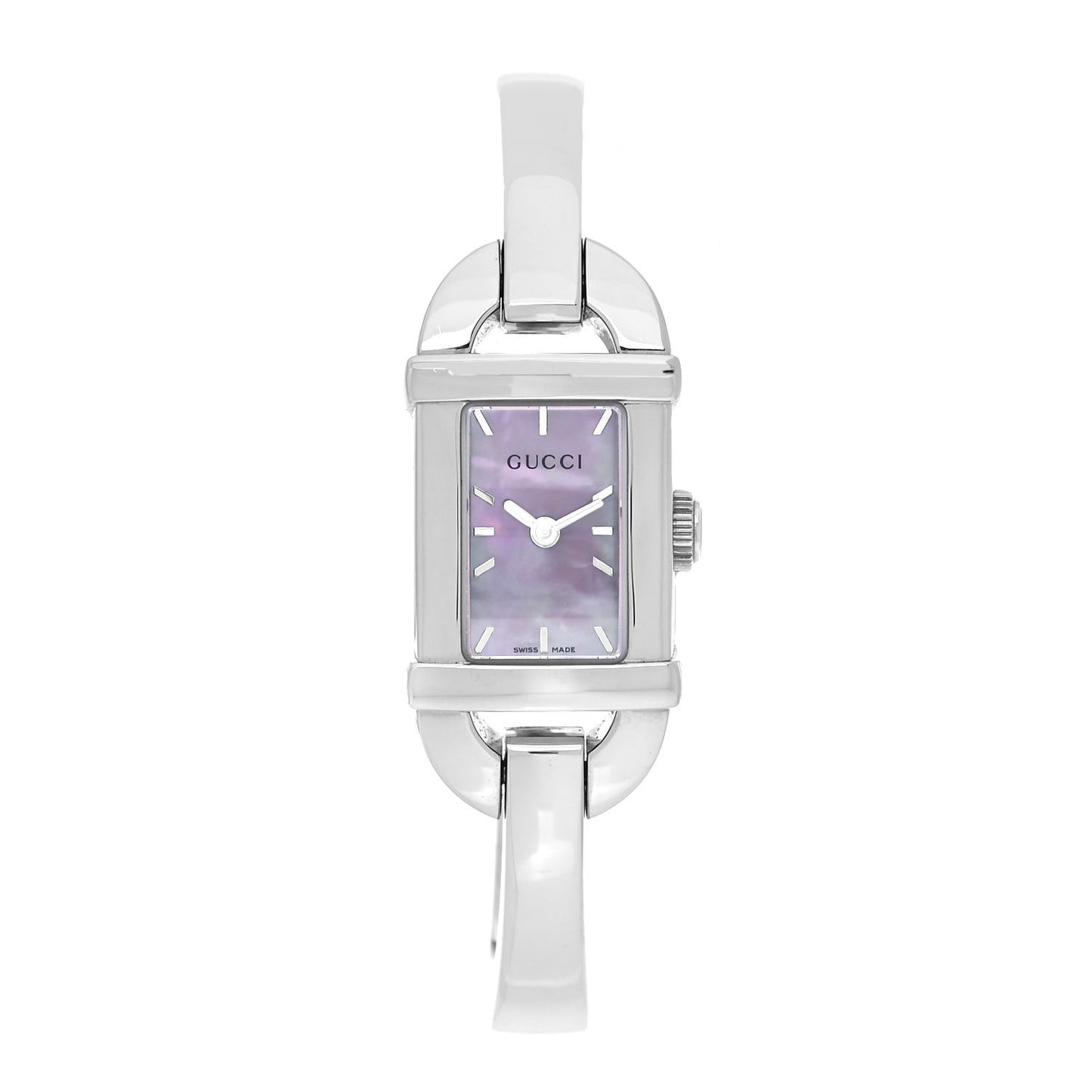 Stainless Steel Pink Mother of Pearl 16mm 6800L Quartz Watch