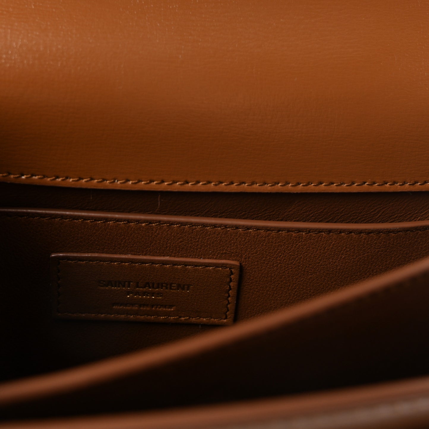 Smooth Calfskin Medium Monogram Sunset Satchel Fox