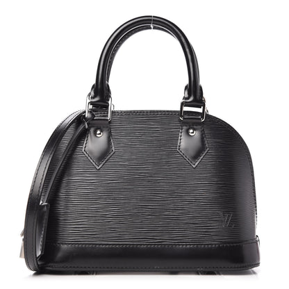 Louis Vuitton Epi Alma BB Black 1 of 11