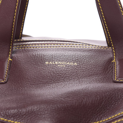 Balenciaga Calfskin Round Air Hobo Burgundy 9 of 9