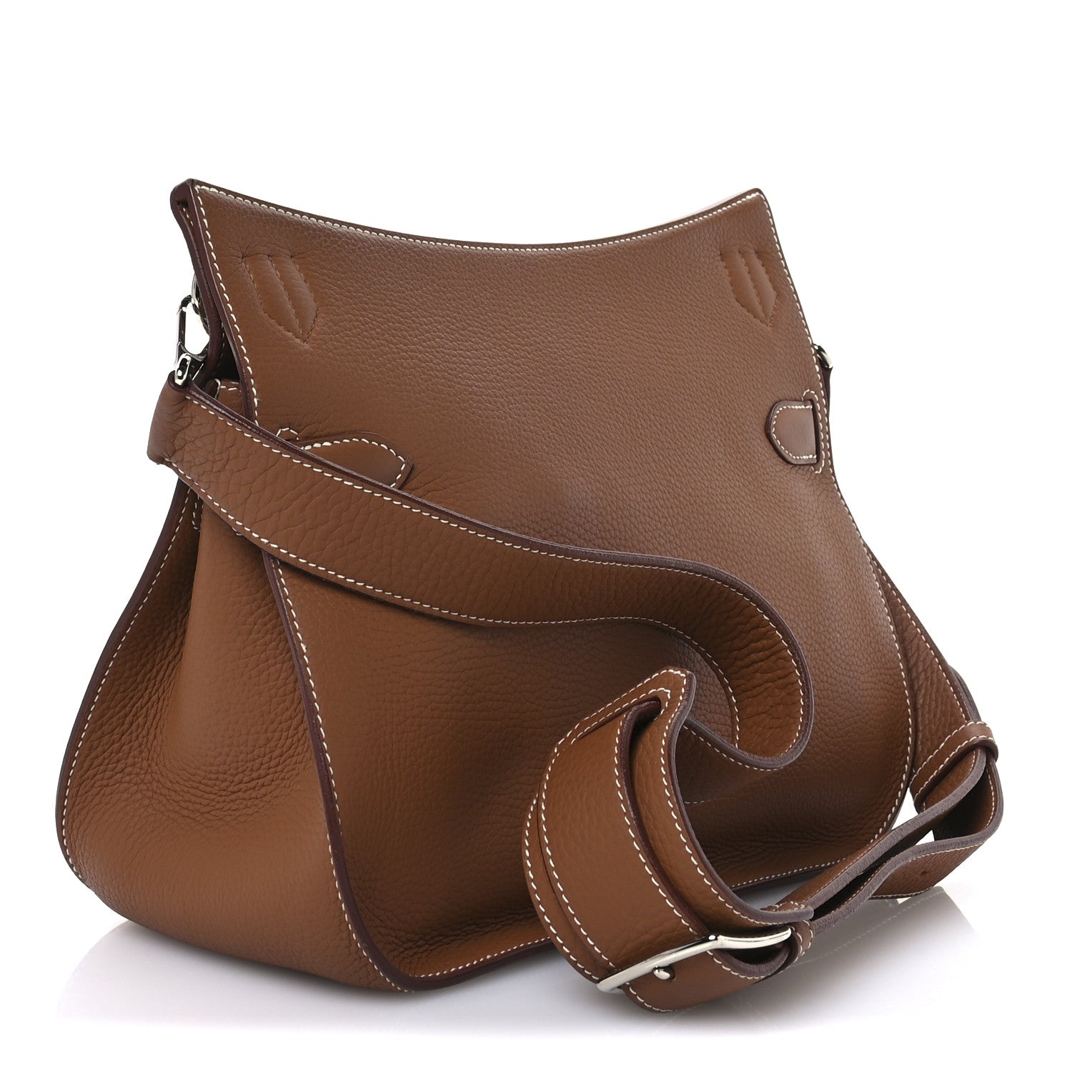 Hermes Taurillon Clemence Jypsiere 31 Gold 3 of 12