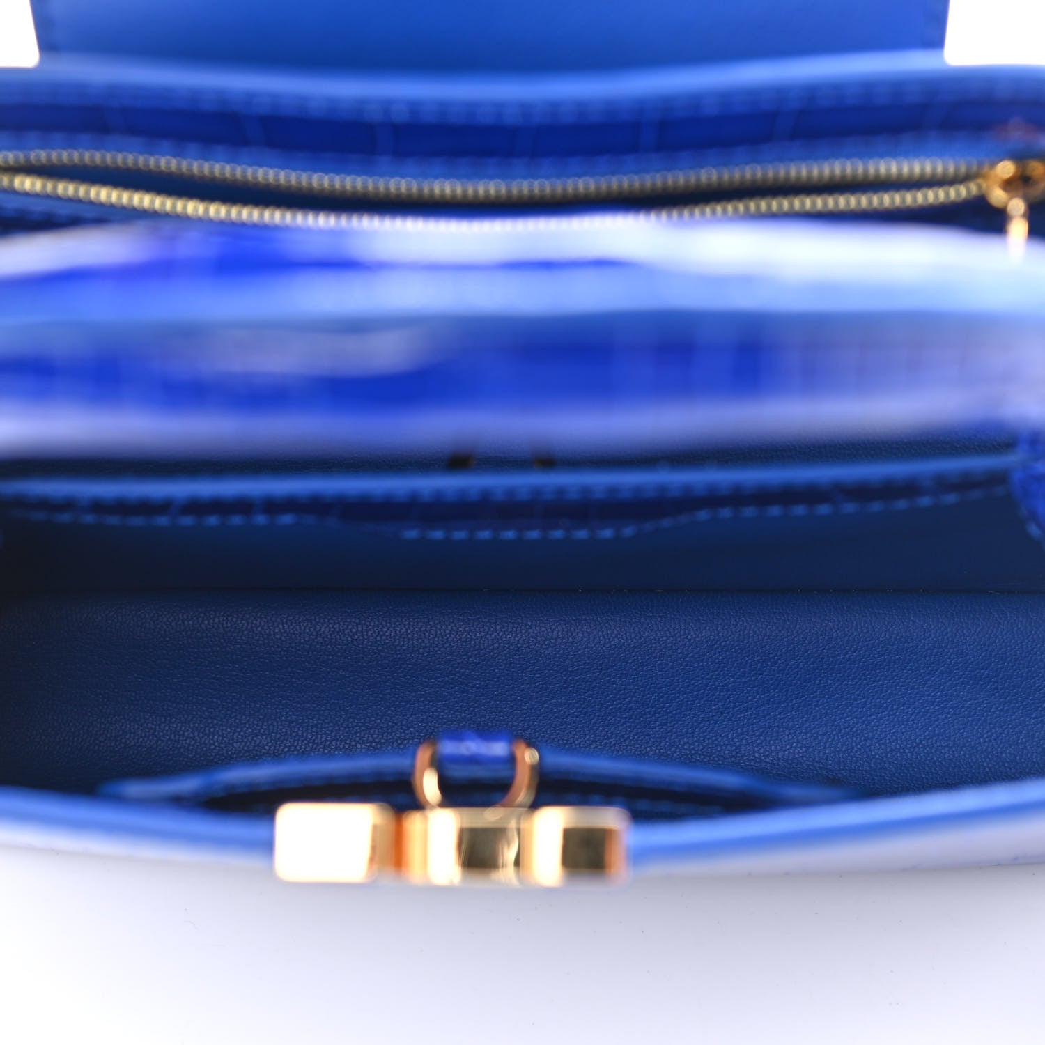 Louis Vuitton Alligator Capucines BB Bleu Santorin 5 of 12