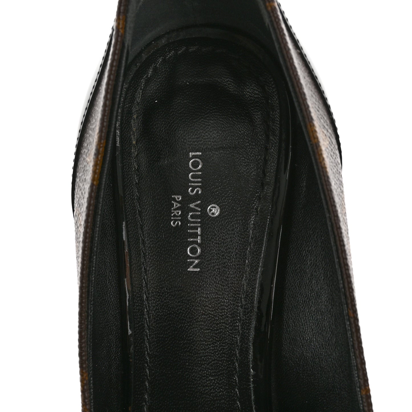 Monogram Cherie Pumps 36 Black