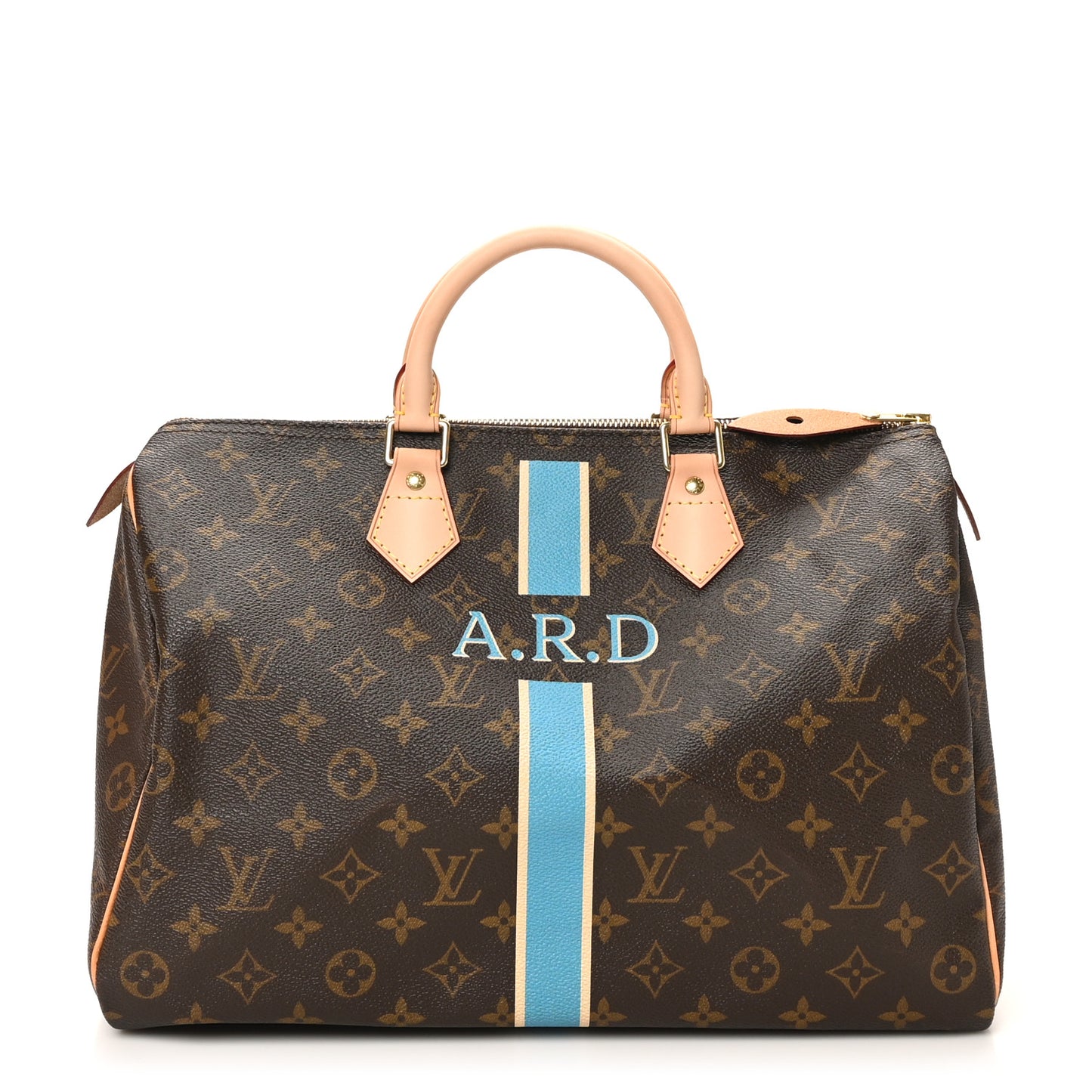 Monogram My LV Heritage Speedy 35 Ivory Blue