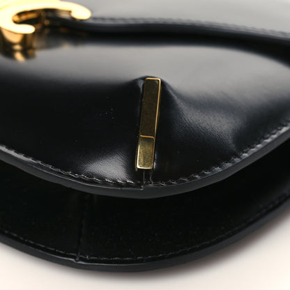 Celine Shiny Calfskin Chain Besace Triomphe Black 8 of 8