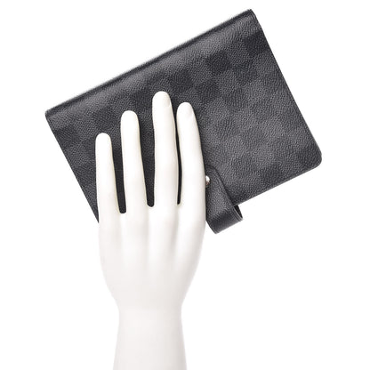 Louis Vuitton Damier Graphite Medium Ring Agenda Cover 2 of 8