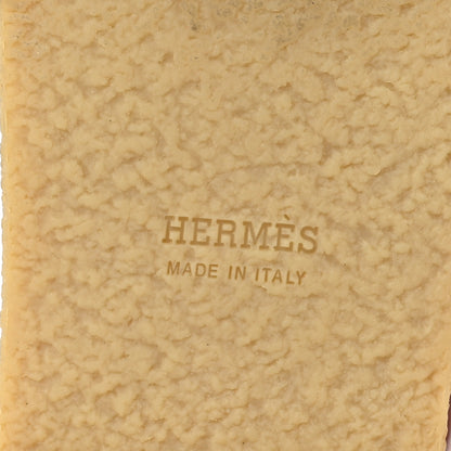 Hermes Heritage Calfskin Follow Ankle Boots 37.5 Naturel 8 of 14