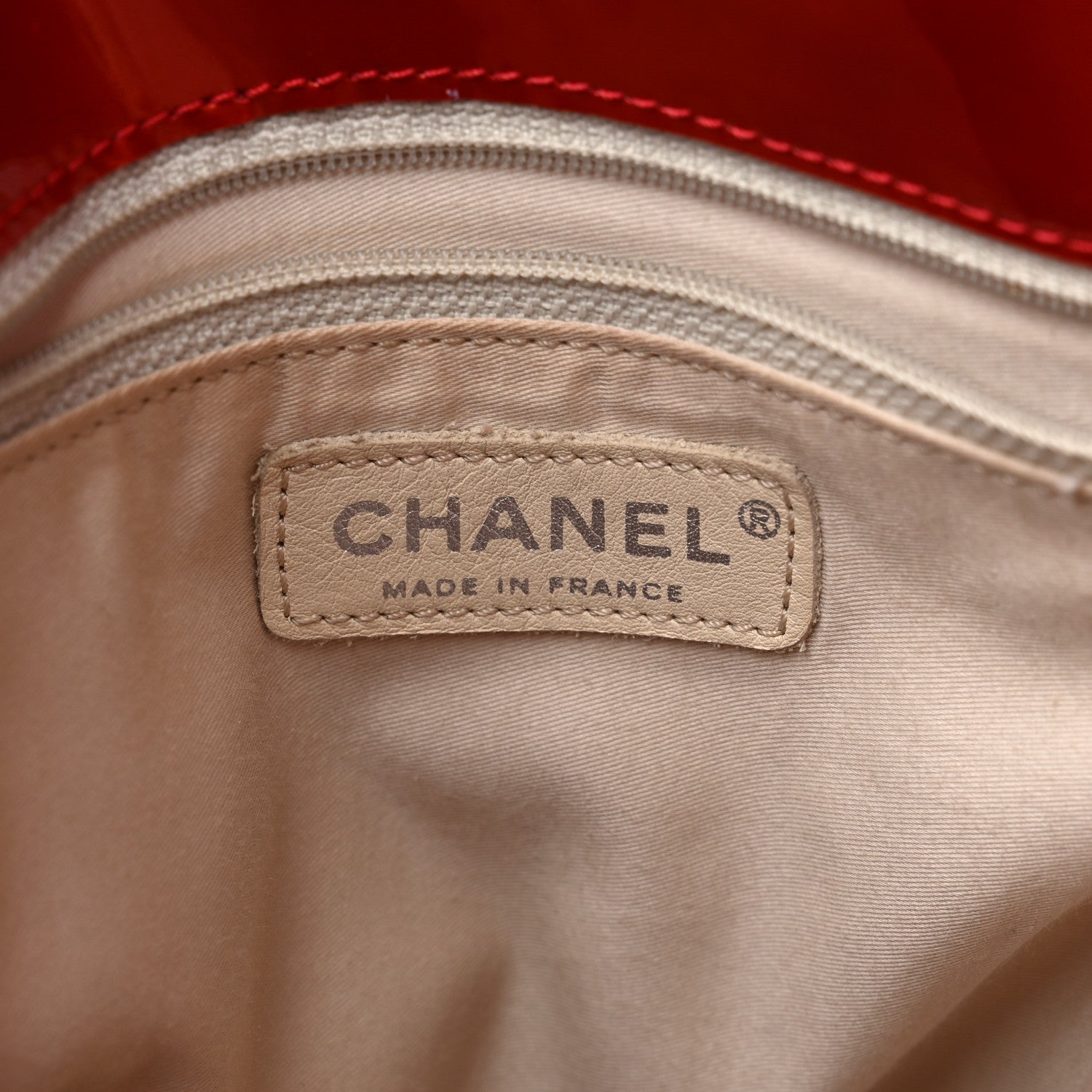 Chanel Patent Crystal Strass Bonbons Tote Red 6 of 13
