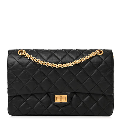 Chanel Aged Calfskin Quilted 2.55 Reissue 226 Flap Black 1 of 10