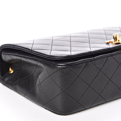 Chanel Lambskin Quilted Small Single Flap Bag Black 9 of 15