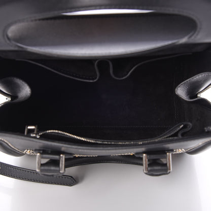 Alexander McQueen Calfskin Floral Studded Small Heroine Black 5 of 9