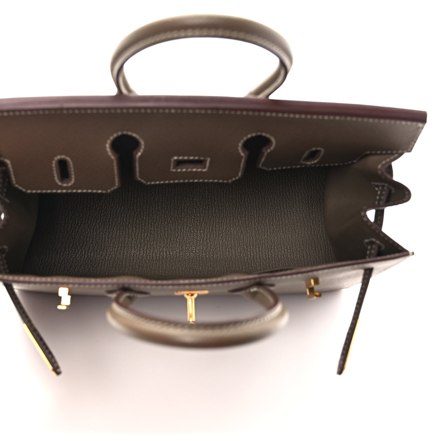 Hermes Epsom Birkin Sellier 25 Etoupe 5 of 8