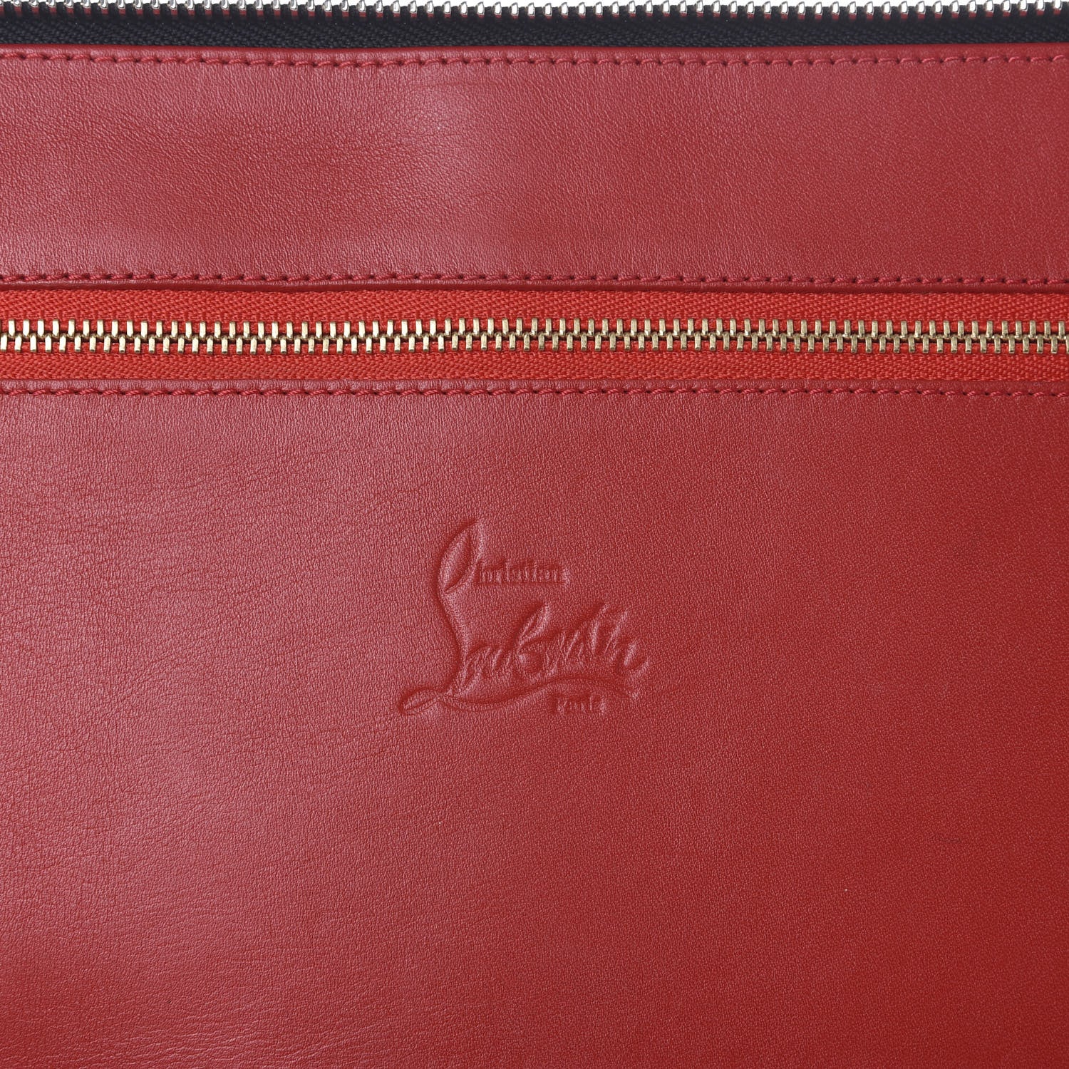 Christian Louboutin Calf Spiked Cris iPad Case Black 5 of 9