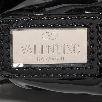 Valentino Garavani Patent Belted Histoire Tote Black 8 of 8