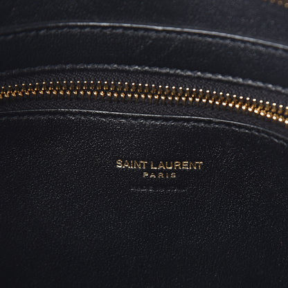 Saint Laurent Smooth Calfskin Small Monogram Cabas Black 5 of 8