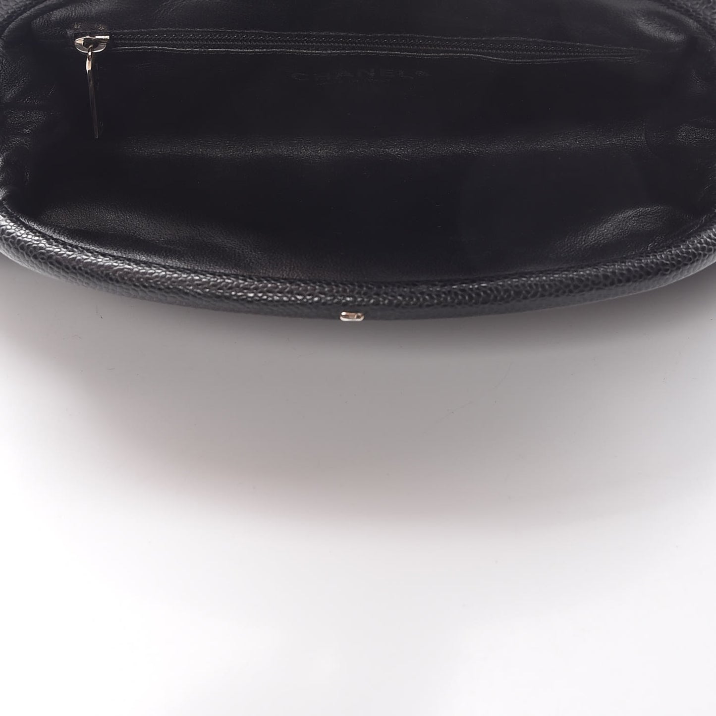 Caviar Quilted Timeless Clutch Black