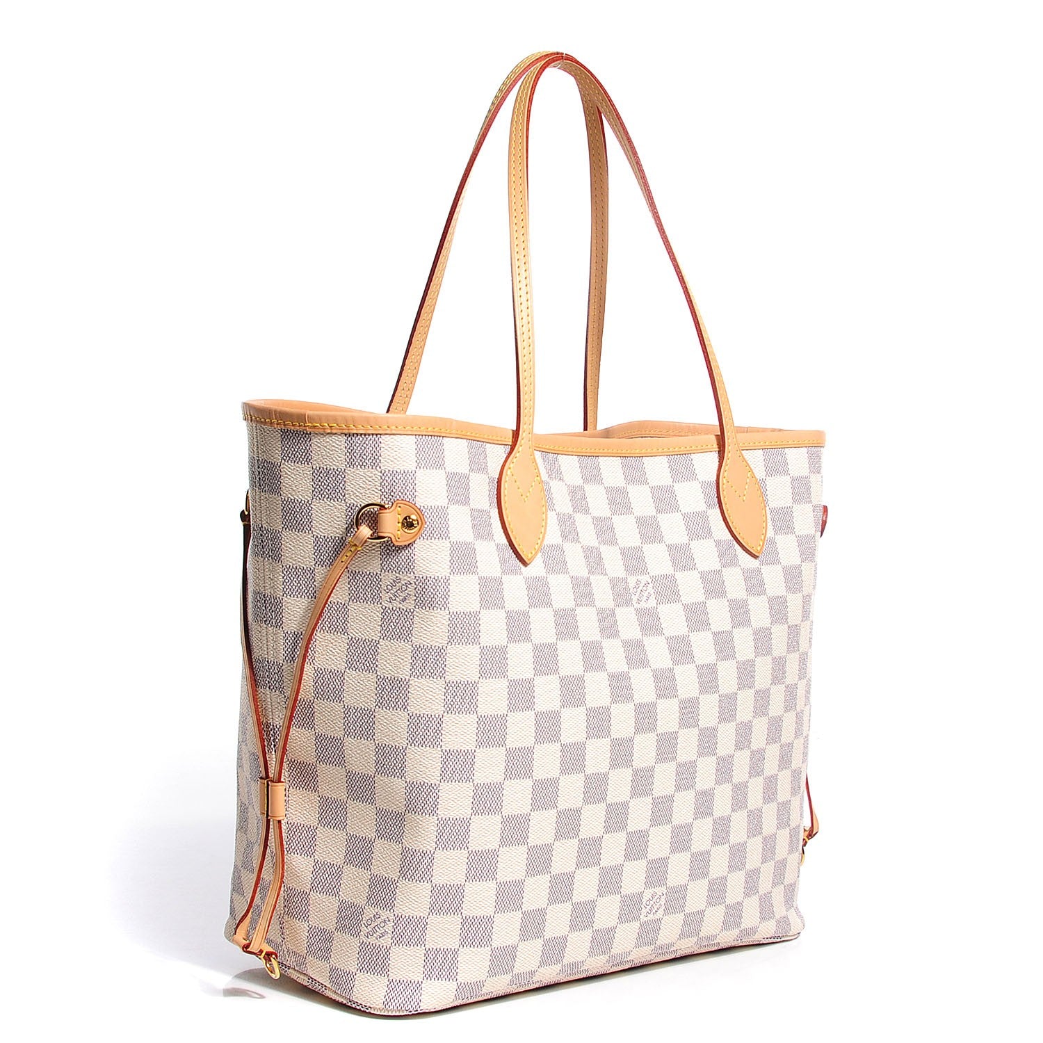 Louis Vuitton Damier Azur Neverfull MM 3 of 8