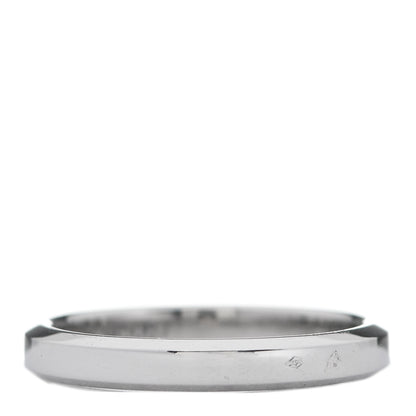 Van Cleef & Arpels Platinum 2.5mm Toujours Wedding Band Ring 46 3.75 3 of 6