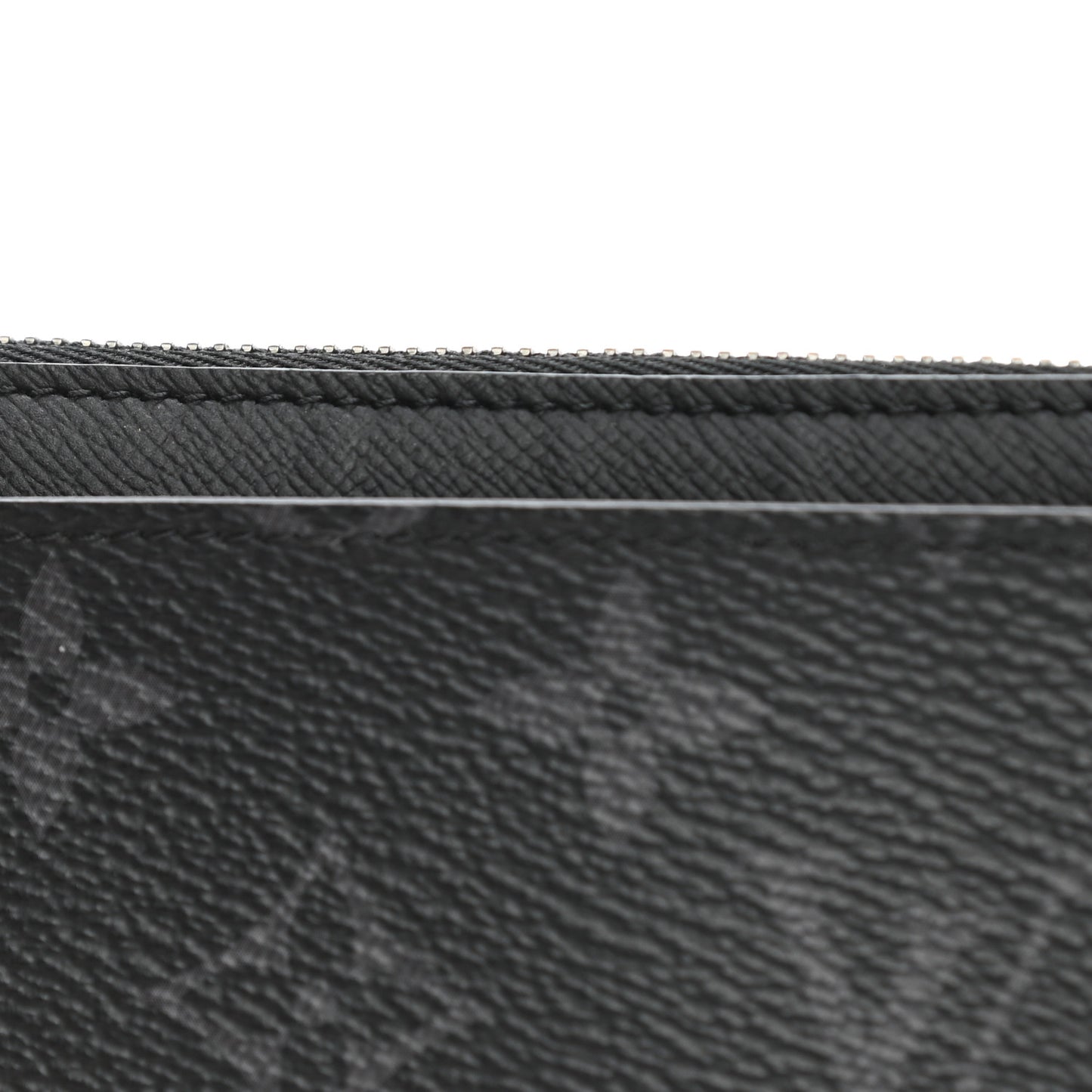 Reverse Monogram Eclipse Taiga Coin Card Holder