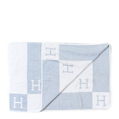 Hermes Cotton Avalon Bath Towel Bleu Glacier 2 of 6