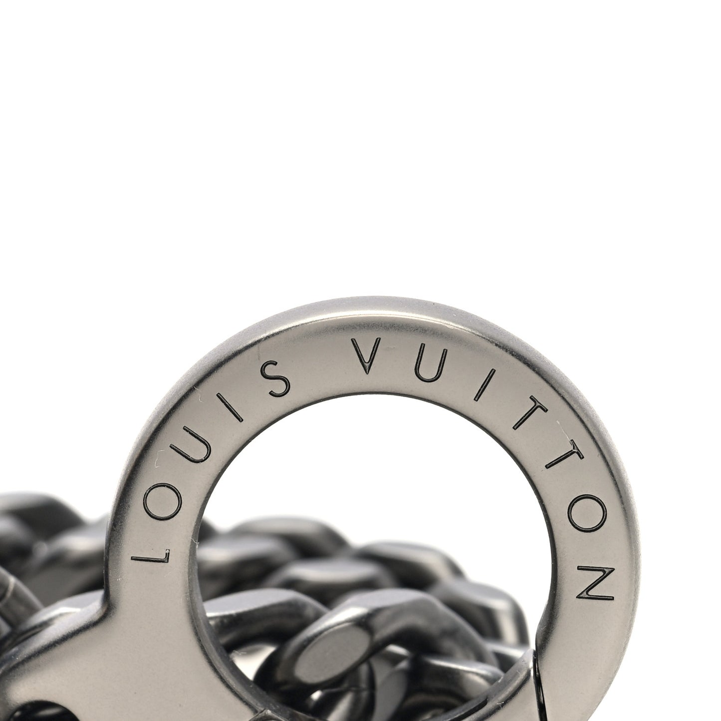 Ruthenium Vuitton Chain Belt