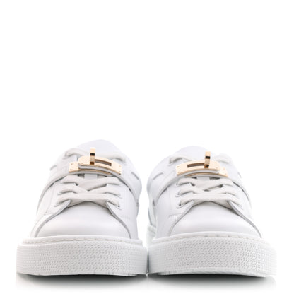 Hermes Calfskin Day Sneakers 36.5 White 2 of 7