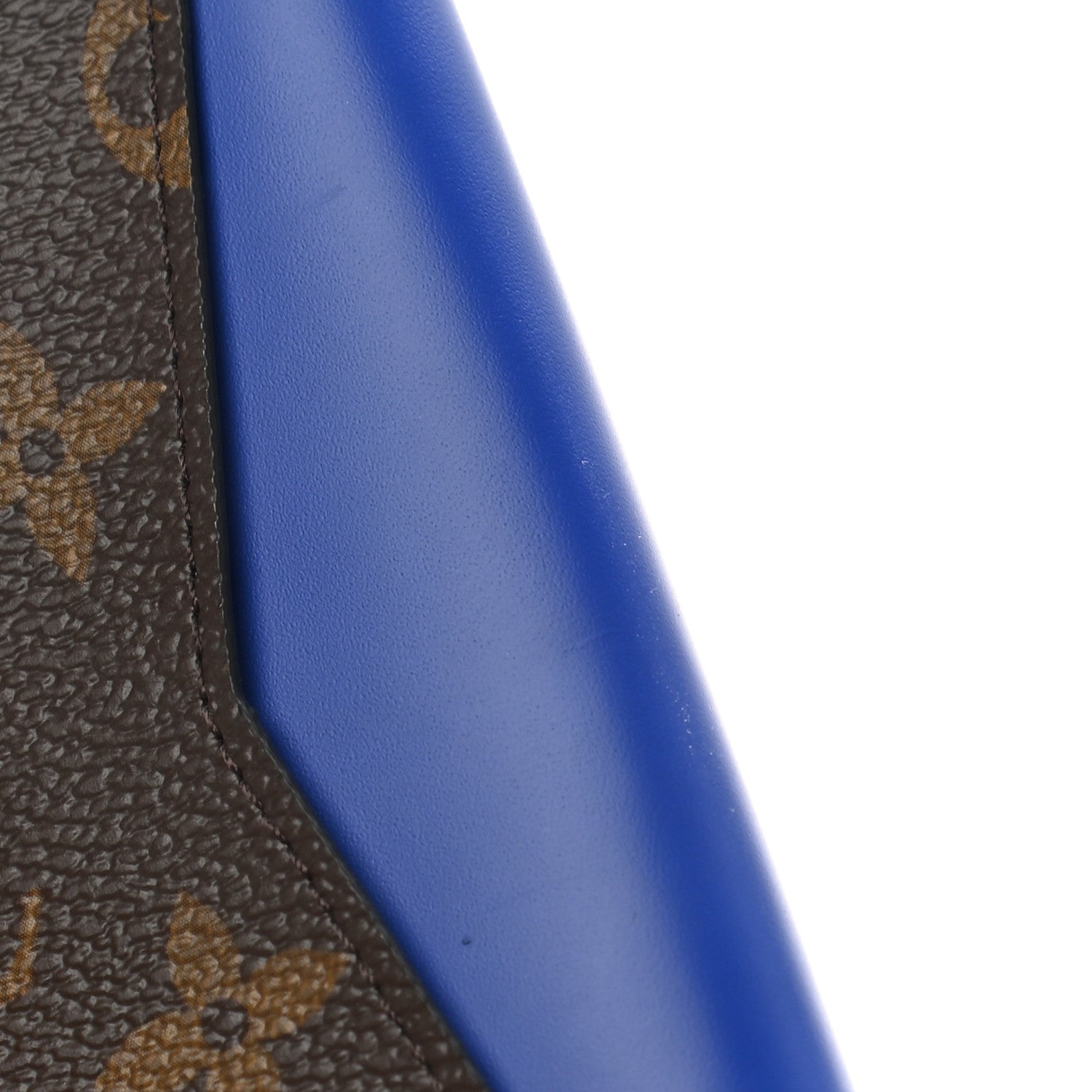 Louis Vuitton Monogram Macassar Pocket Organizer NM Blue 7 of 7