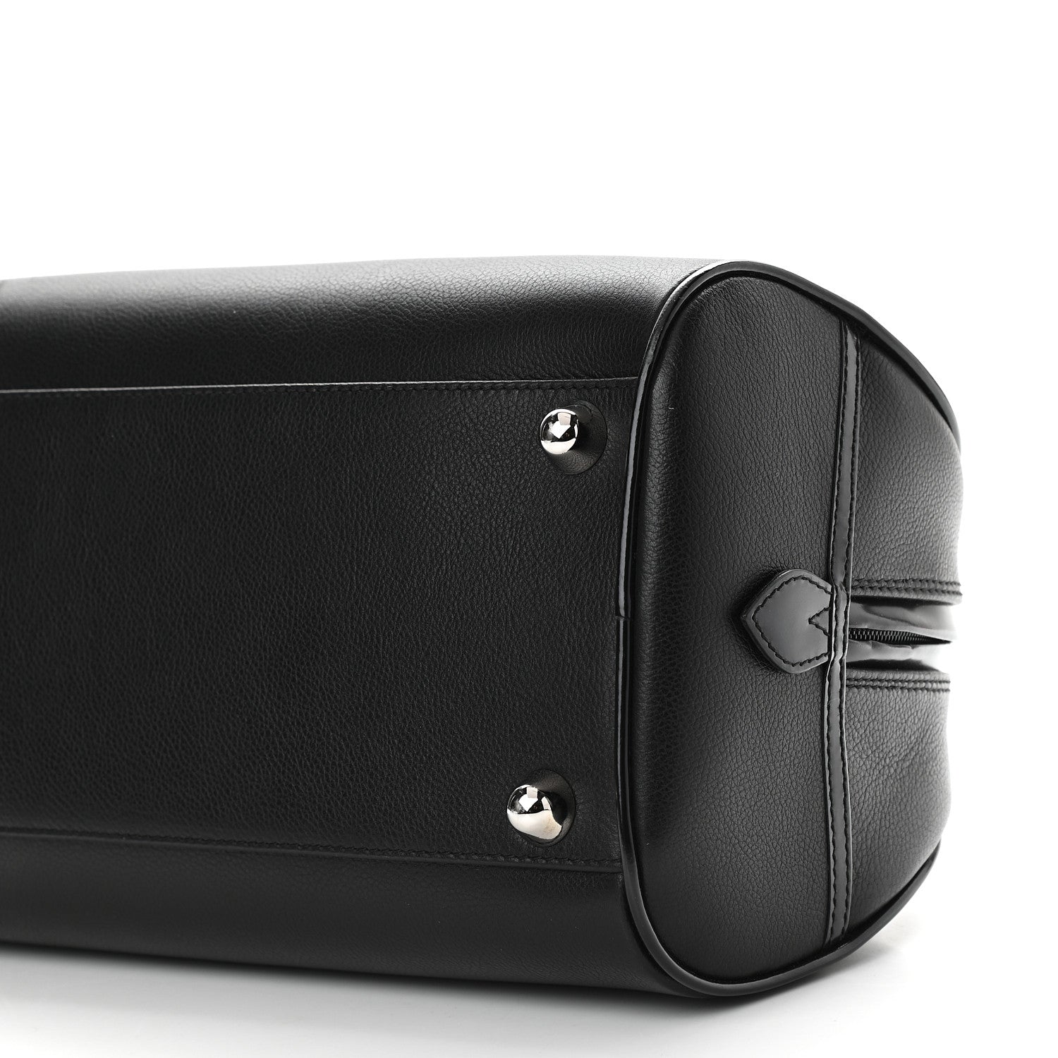 Christian Dior Calfskin Gambler Dice Bowler Black 8 of 9