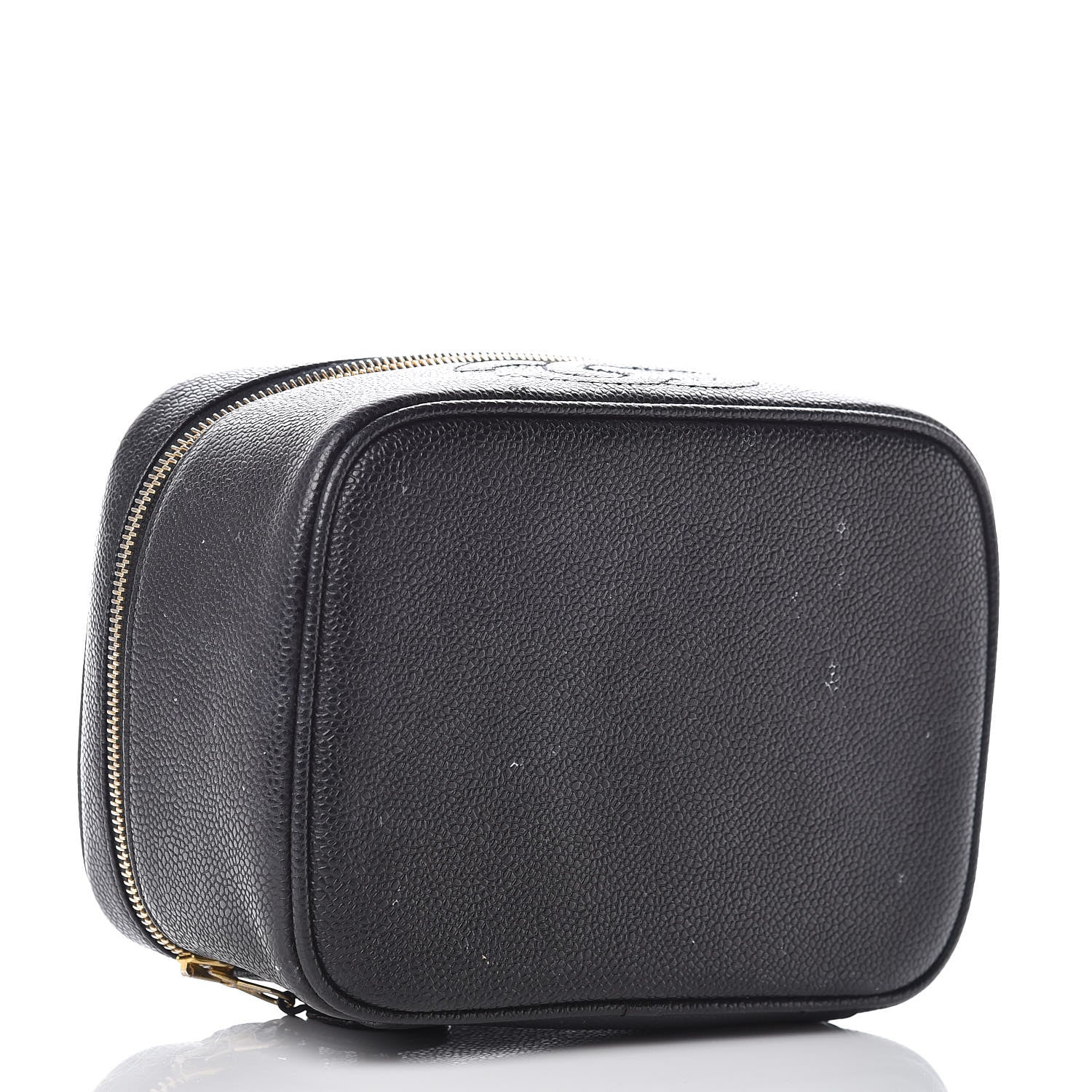 Chanel Caviar Vanity Cosmetic Case Black 4 of 14