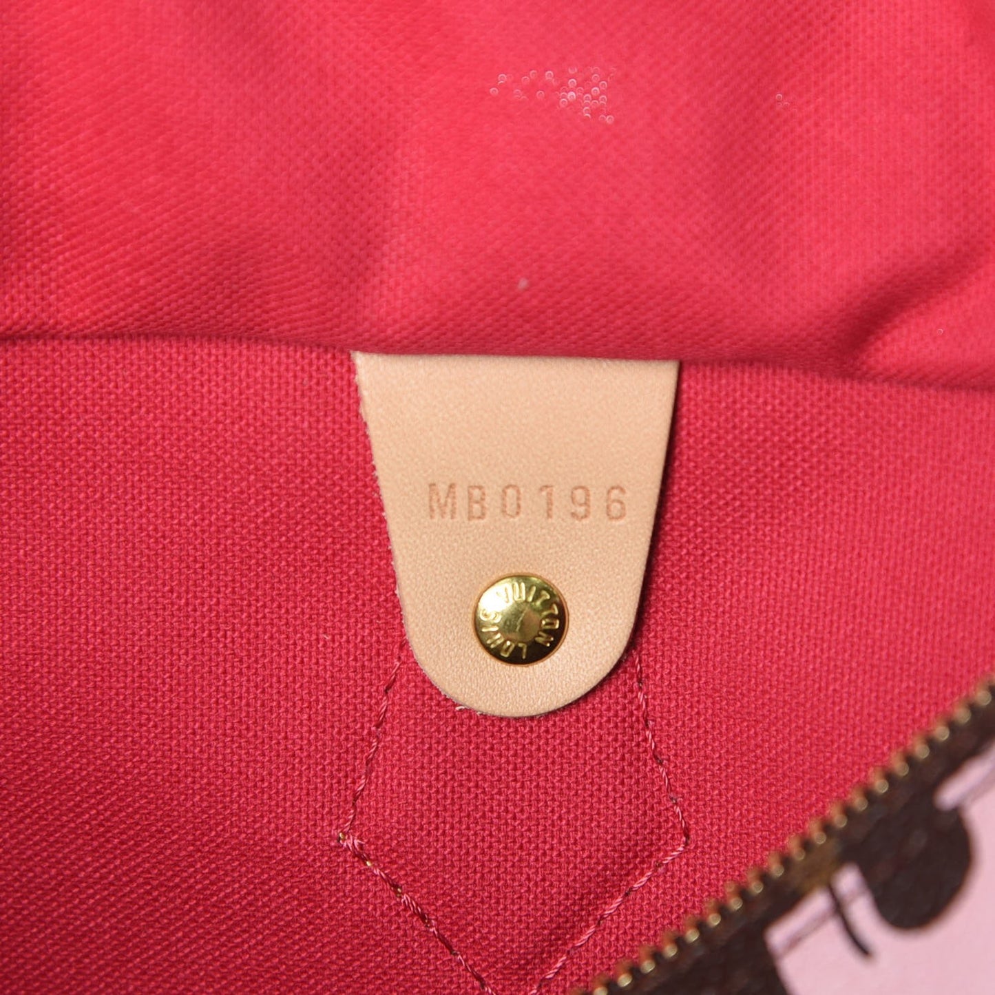 Monogram Bay Speedy 30 Rose Ballerine Poppy
