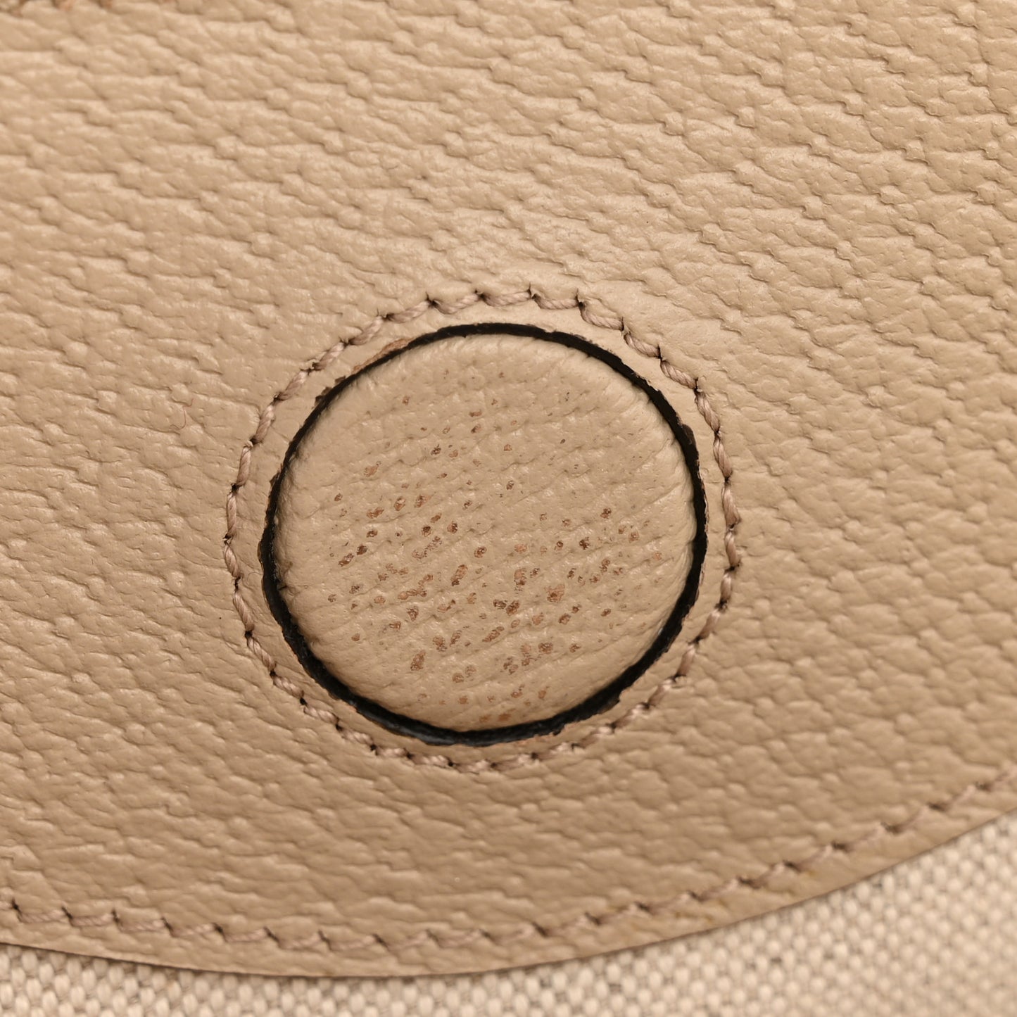 GG Supreme Monogram Textured Dollar Calfskin Web Large Ophidia Shopping Tote Beige Mystic White Oatmeal
