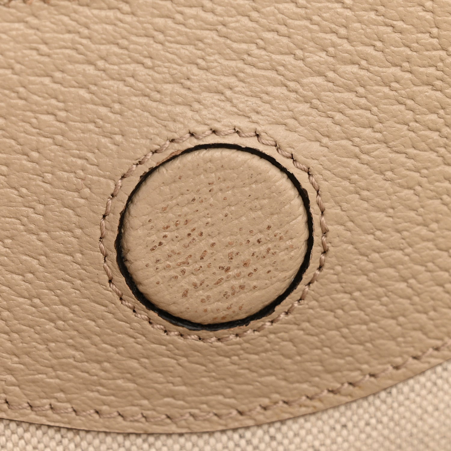Gucci GG Supreme Monogram Textured Dollar Calfskin Web Large Ophidia Shopping Tote Beige Mystic White Oatmeal 11 of 13