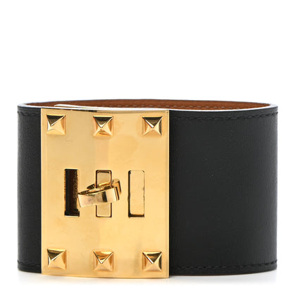 Hermes Chamonix Extreme Kelly Bracelet S Black 1 of 7