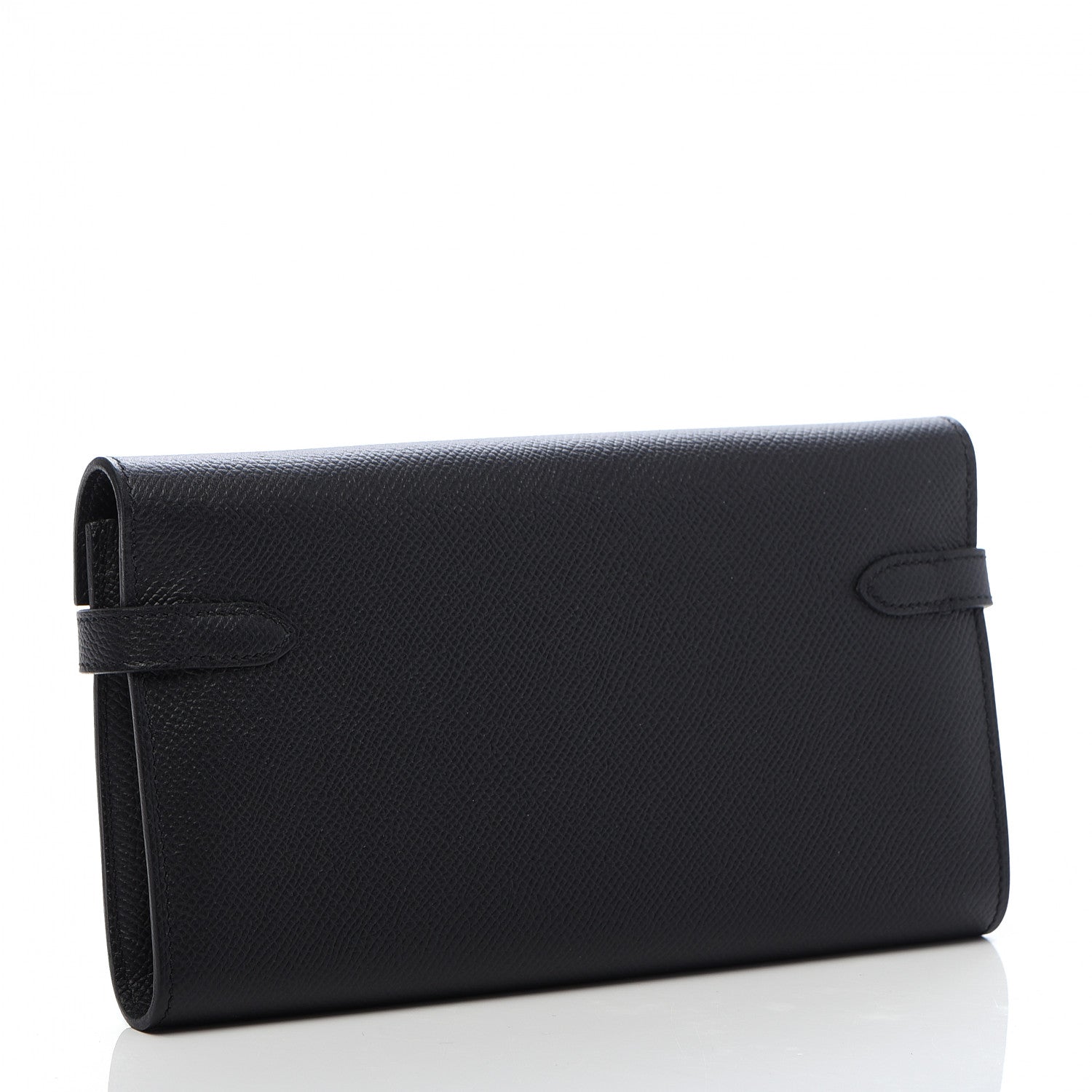 Hermes Epsom Kelly Longue Wallet Black 3 of 9