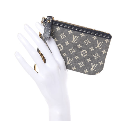 Louis Vuitton Monogram Idylle Key Pouch Encre 2 of 8