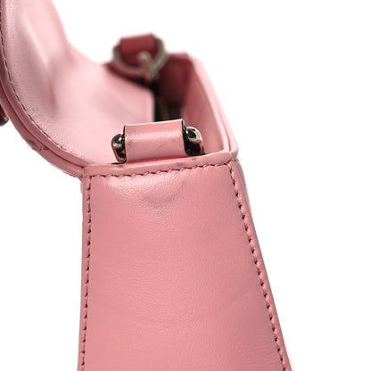 Gucci Calfskin Matelasse Mini GG Marmont Top Handle Shoulder Bag Wild Rose 11 of 17