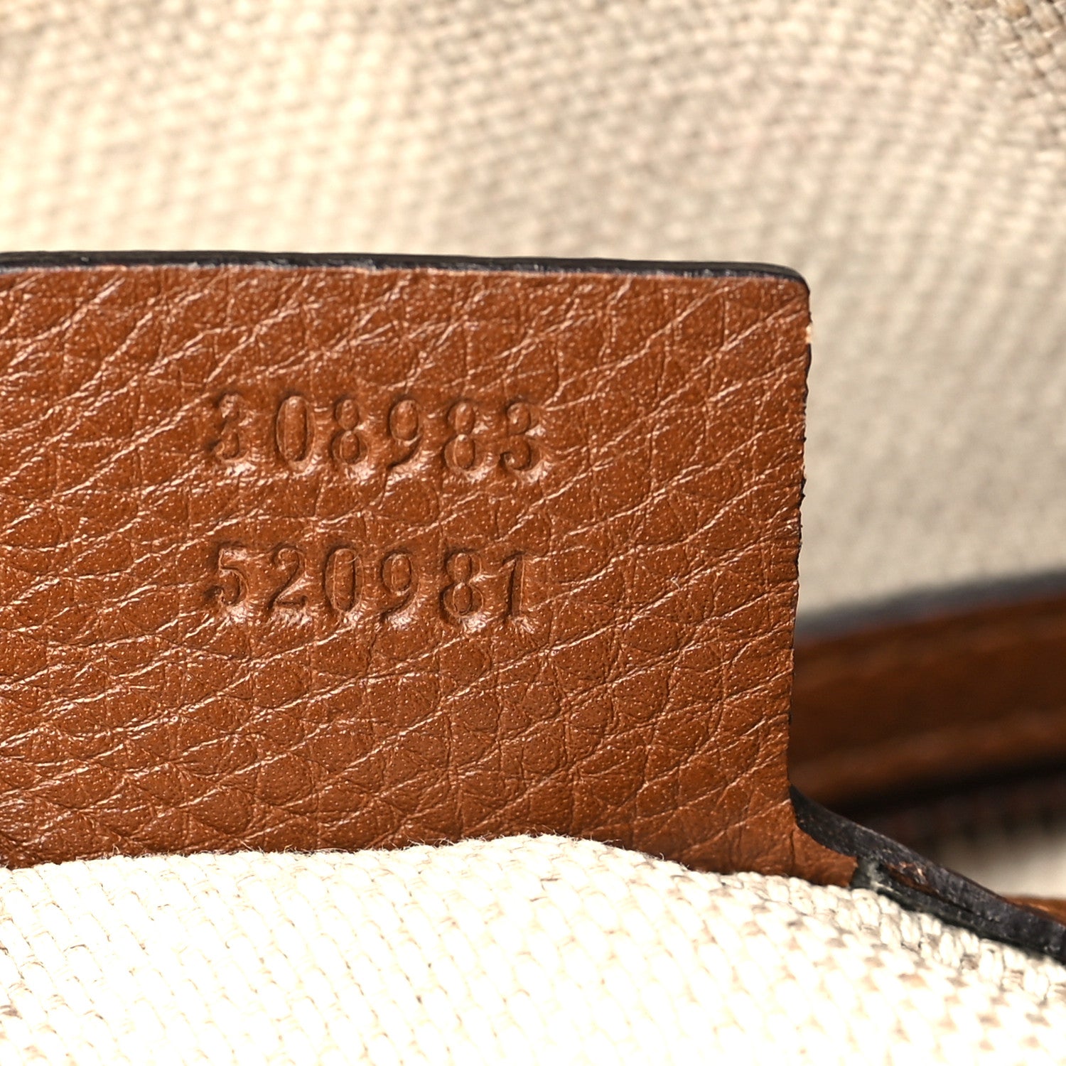 Gucci Denim Small Soho Bowler Blue 7 of 9