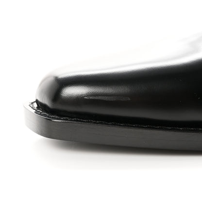 Fendi Vitello Abrasivato FF Cut Mules 38 Black 10 of 13